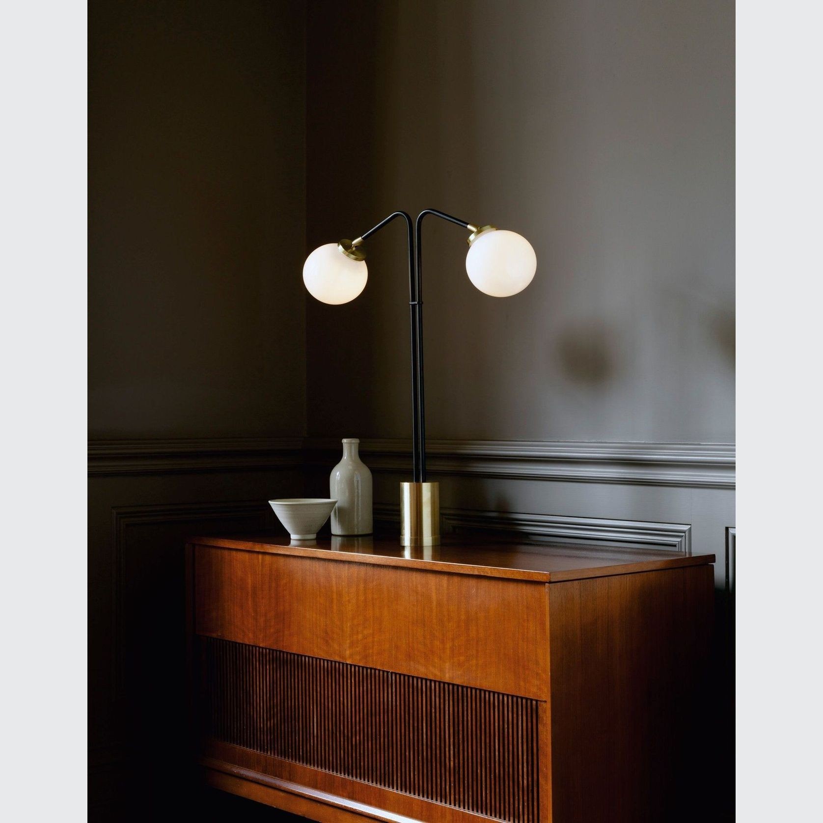 Array Twin Table Lamp gallery detail image