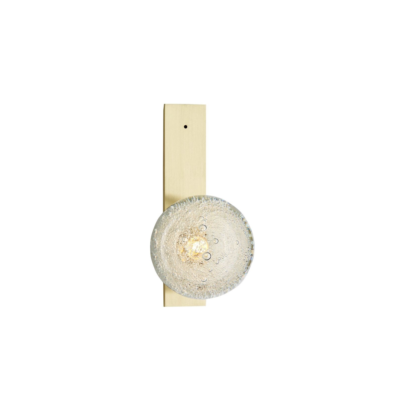Fizi Single Ball Flat Wall Sconce gallery detail image