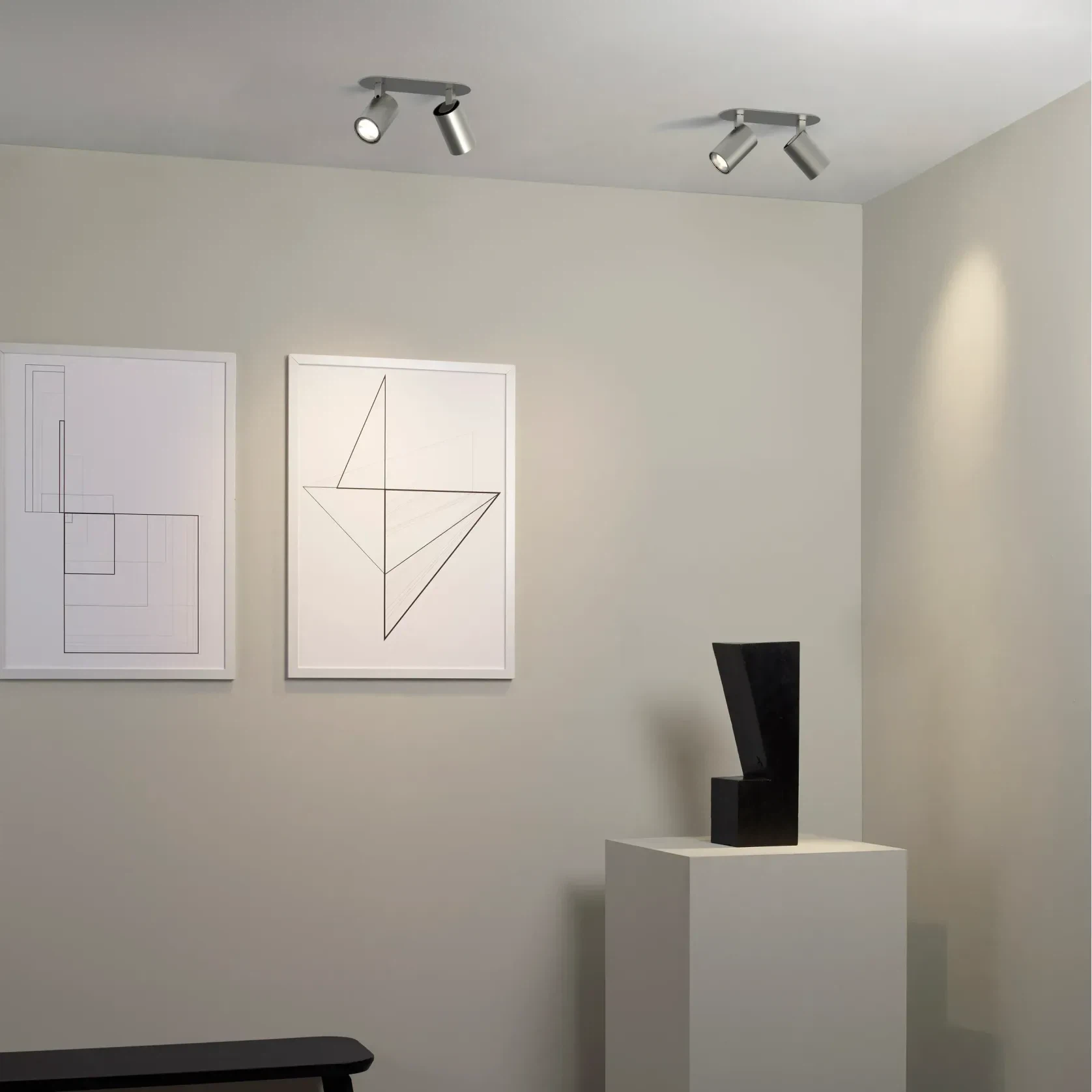 Ascoli Twin Recessed Spot Light by Astro Lighting gallery detail image