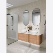 Aspect 500 Oval Framed Mirror gallery detail image