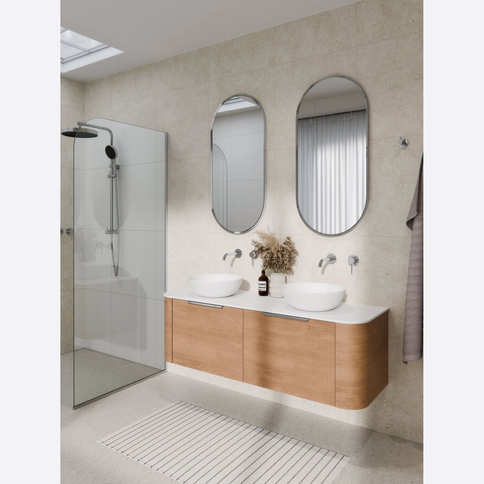 Aspect 500 Oval Framed Mirror gallery detail image