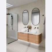 Aspect 500 Oval Framed Mirror gallery detail image