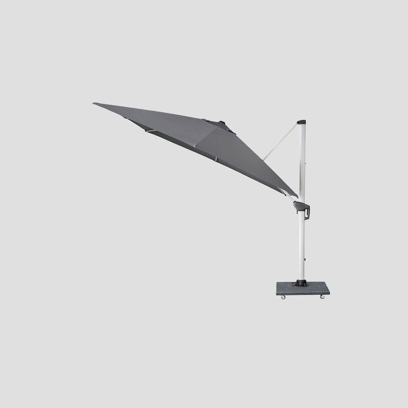 Aspen Cantilever Umbrella - Charcoal Grey - 2.5M / 3M gallery detail image