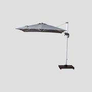 Aspen Cantilever Umbrella - Charcoal Grey - 2.5M / 3M gallery detail image