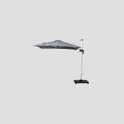Aspen Cantilever Umbrella - Charcoal Grey - 2.5M / 3M gallery detail image