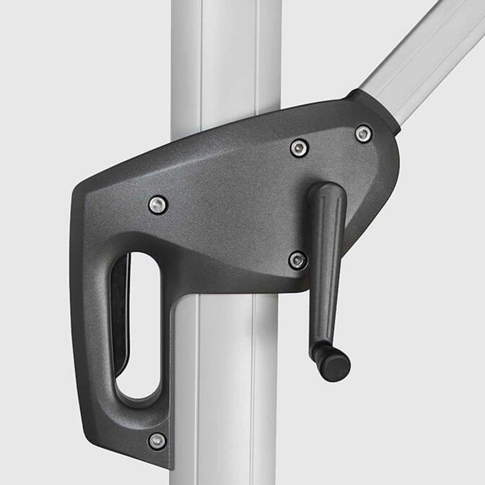 Aspen Cantilever Umbrella - Ecru 3M gallery detail image