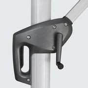 Aspen Cantilever Umbrella - Charcoal Grey - 2.5M / 3M gallery detail image