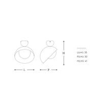 Aurora 35 Ceiling Light gallery detail image