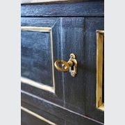 French Louis XVI Black Commode gallery detail image