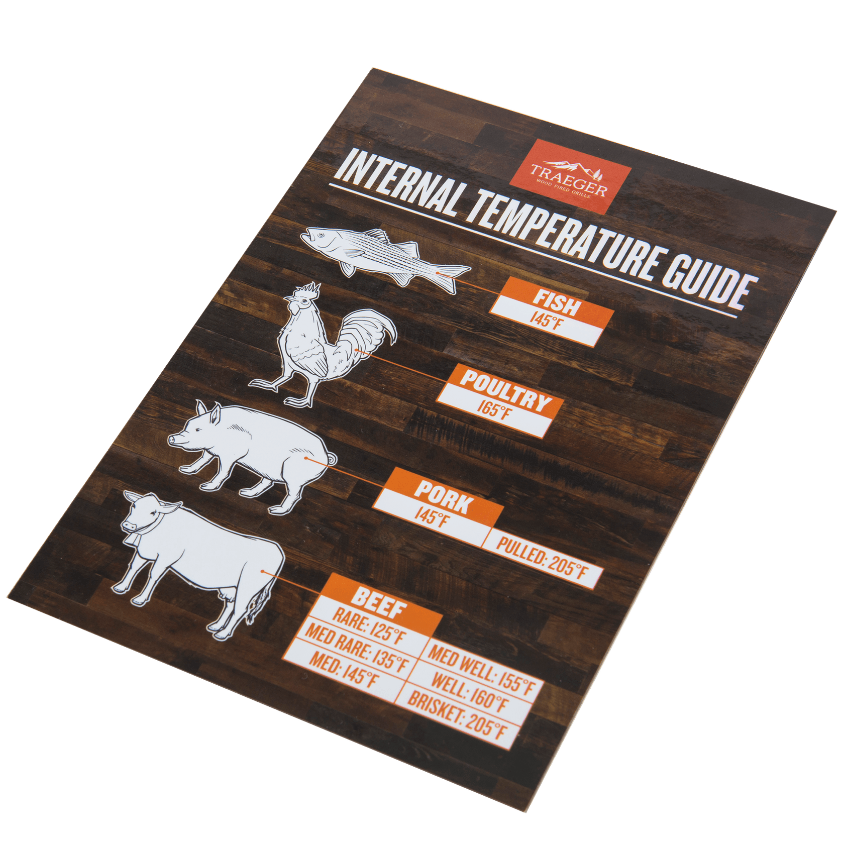 Traeger Internal Temperature Guide Magnet gallery detail image