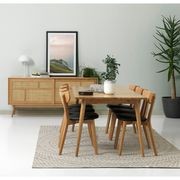 BARRALI Sideboard Buffet 180cm - Natural & Rattan gallery detail image