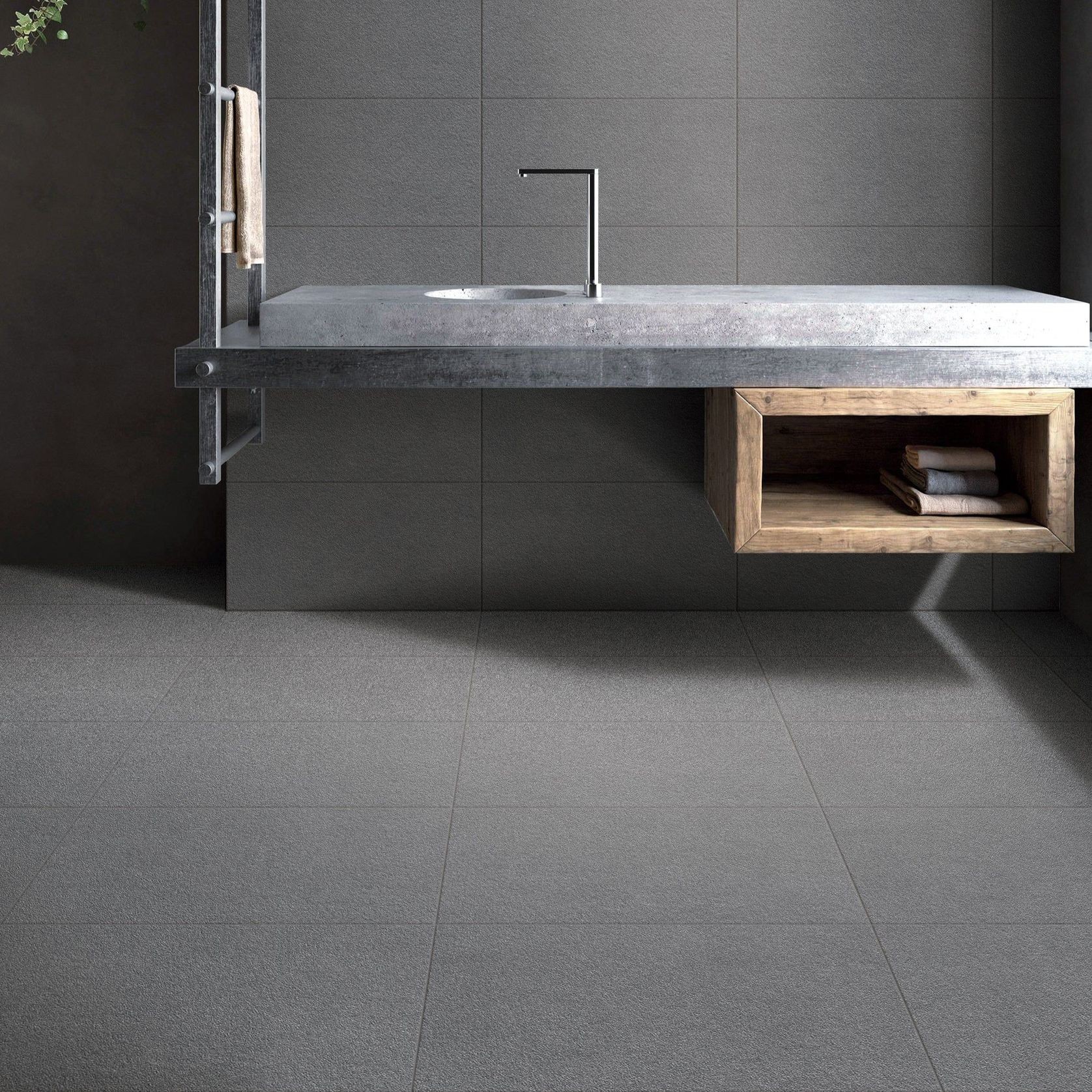 Fitzroy Basalt Matt 600x300mm gallery detail image