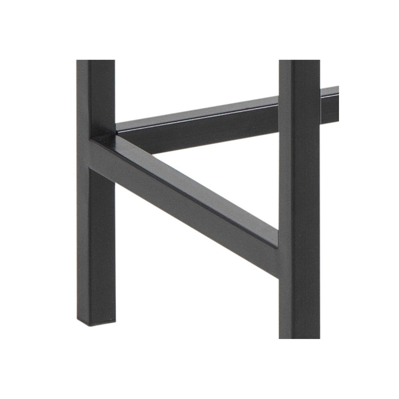 BATLEY Study Desk Console 91.5cm - Black & Natural gallery detail image