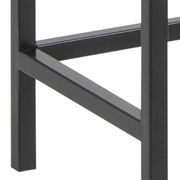 BATLEY Study Desk Console 91.5cm - Black & Natural gallery detail image