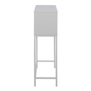 BATLEY Study Desk Console 91.5cm - White & Natural gallery detail image