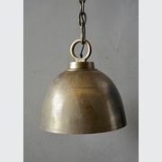 Industrial Brass Dome Pendant Lights gallery detail image