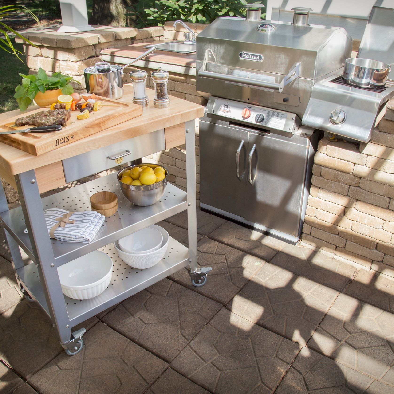 Boos Block Cutting Board Maple With Juice Groove gallery detail image