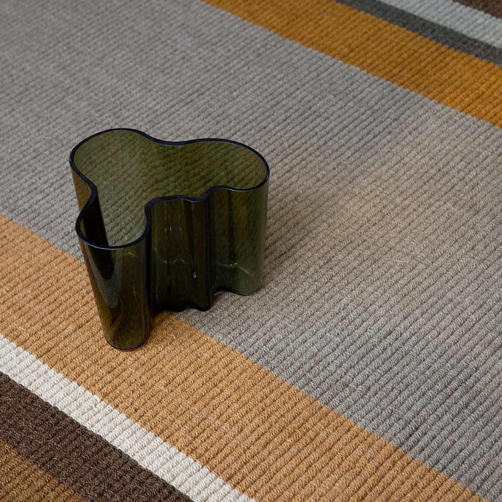 Artisan Designer Floor Rug - Stack, Ochre | Brink & Campman gallery detail image