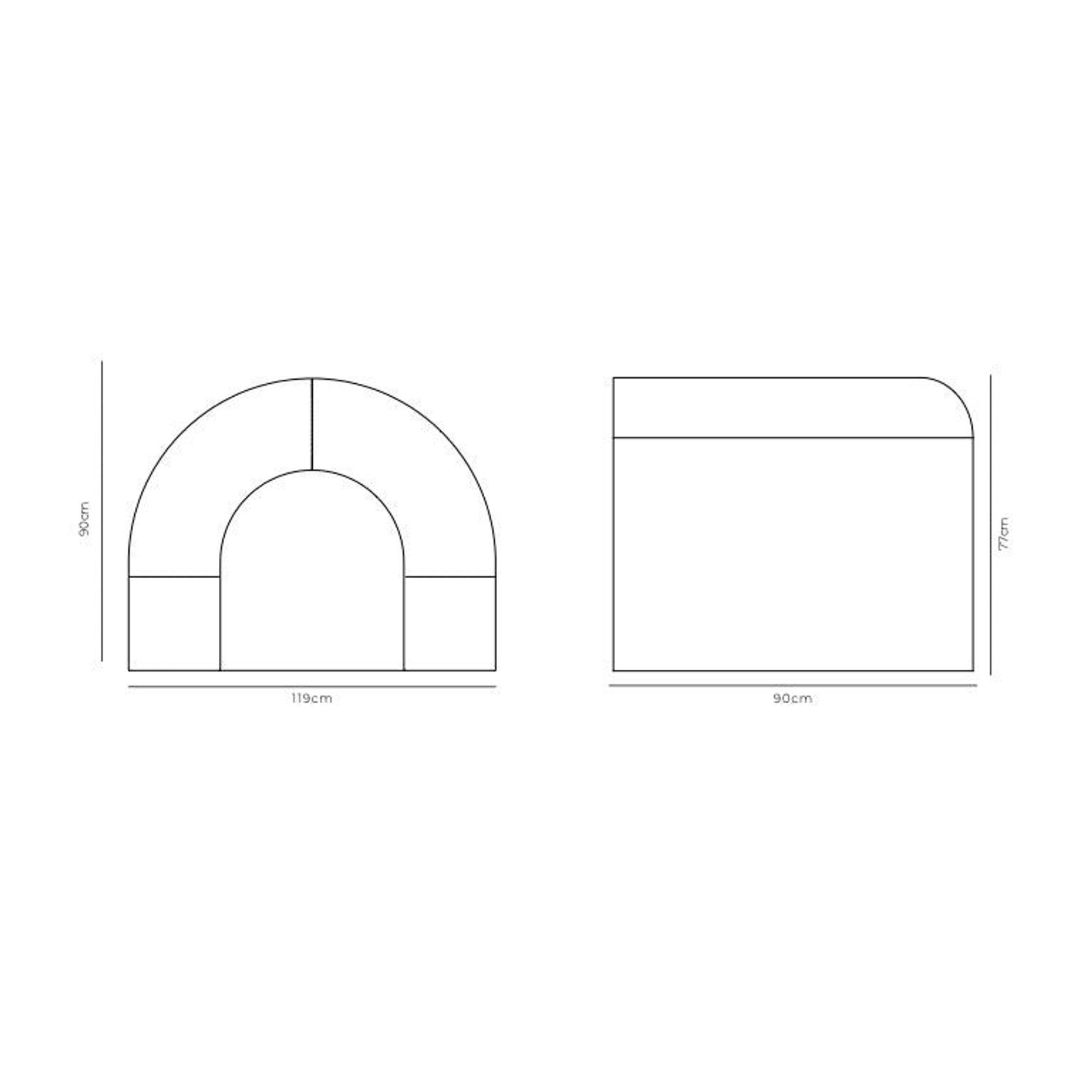 Berg Armchair - Eden Leaf gallery detail image