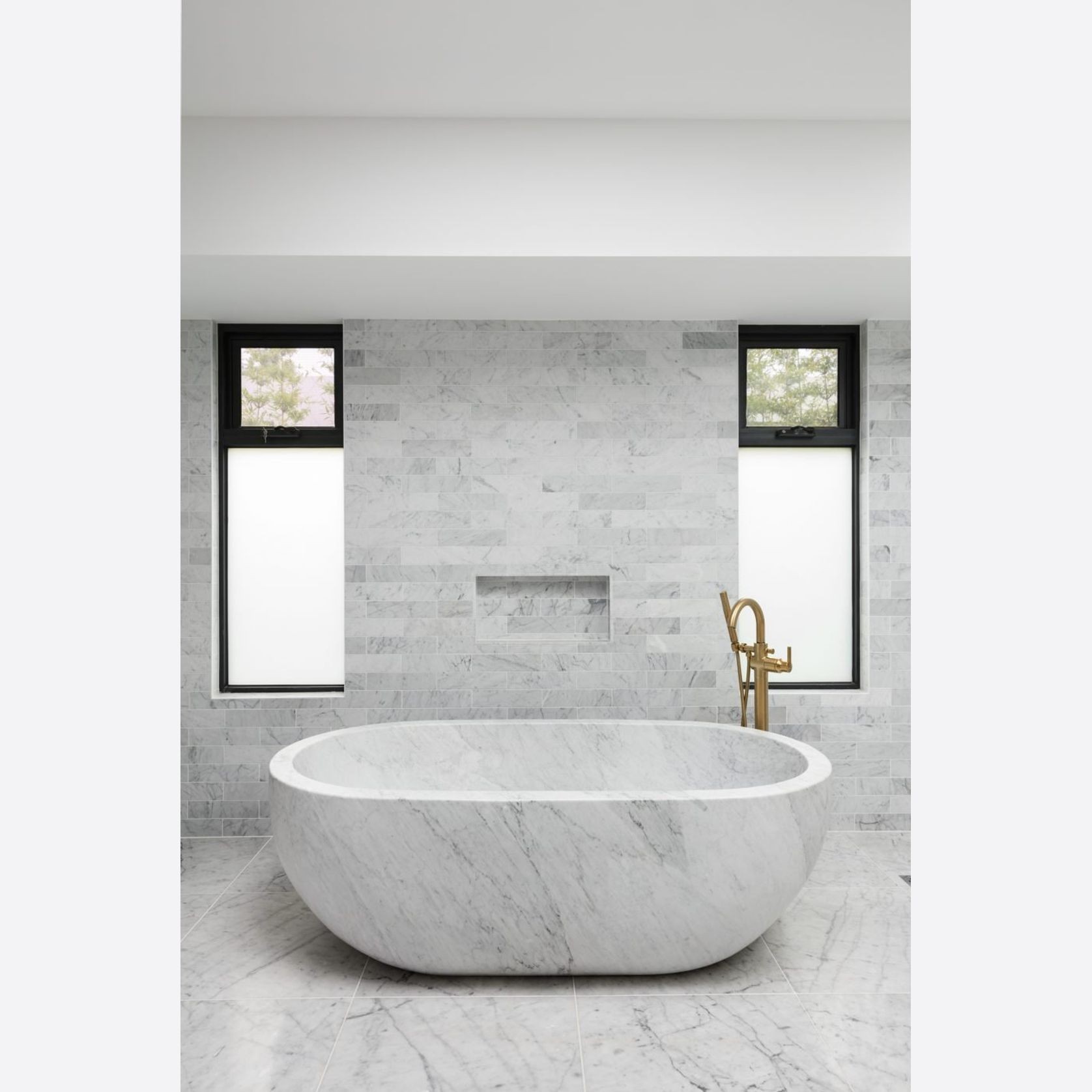 Bianco Carrara Marble Tiles gallery detail image