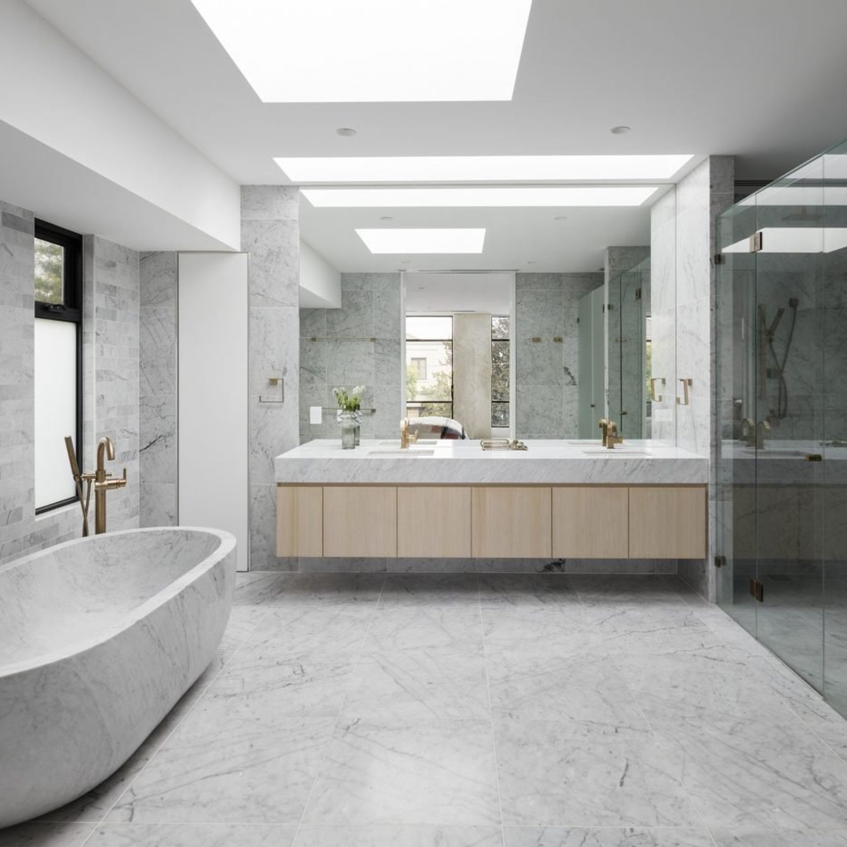 Bianco Carrara Marble Tiles gallery detail image