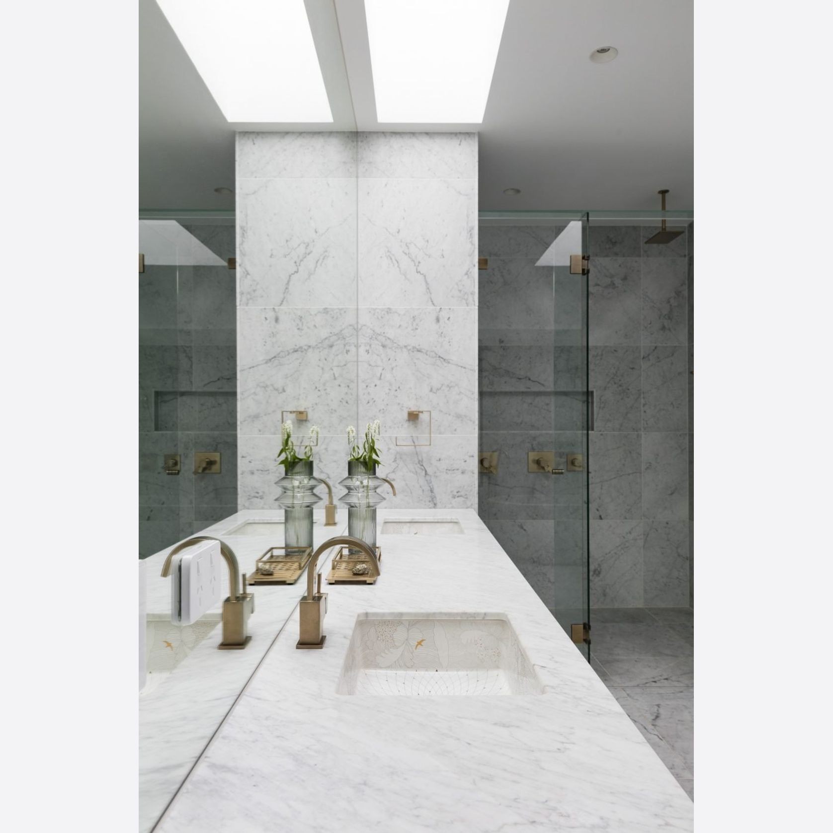 Bianco Carrara Marble Tiles gallery detail image