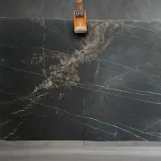 Black Silk Marble Benchtop gallery detail image