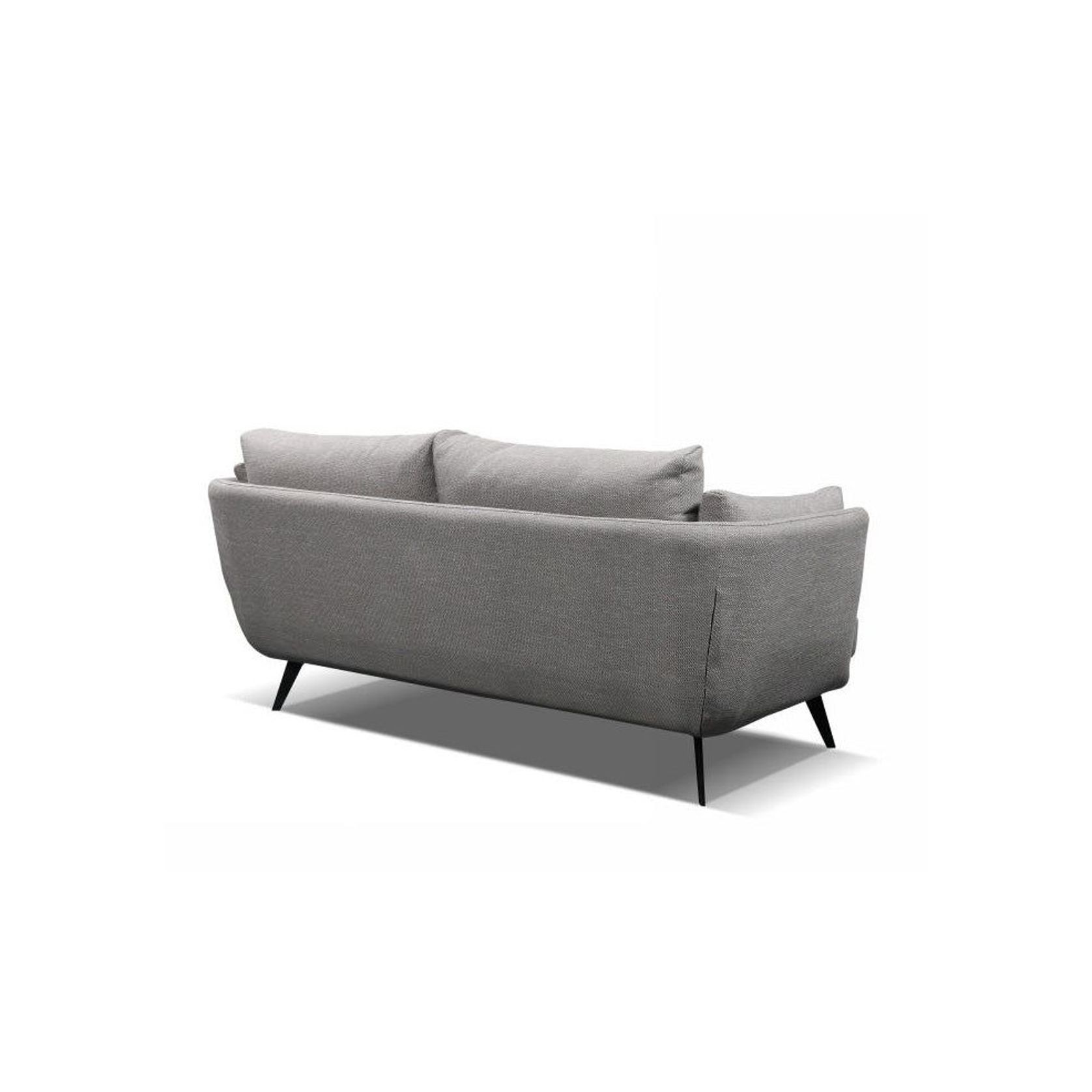 RANNI 3 Seater Sofa - Warm Grey gallery detail image