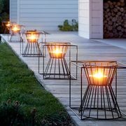 Boo outdoor candle and fire basket by Skargaarden gallery detail image