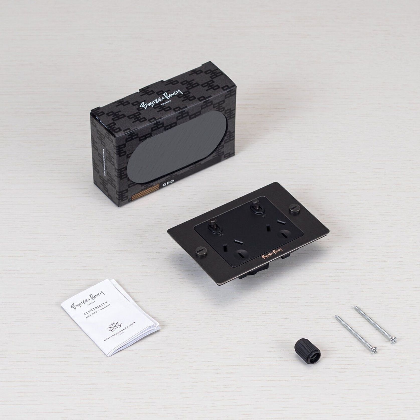 2 Gang GPO Socket Switch gallery detail image