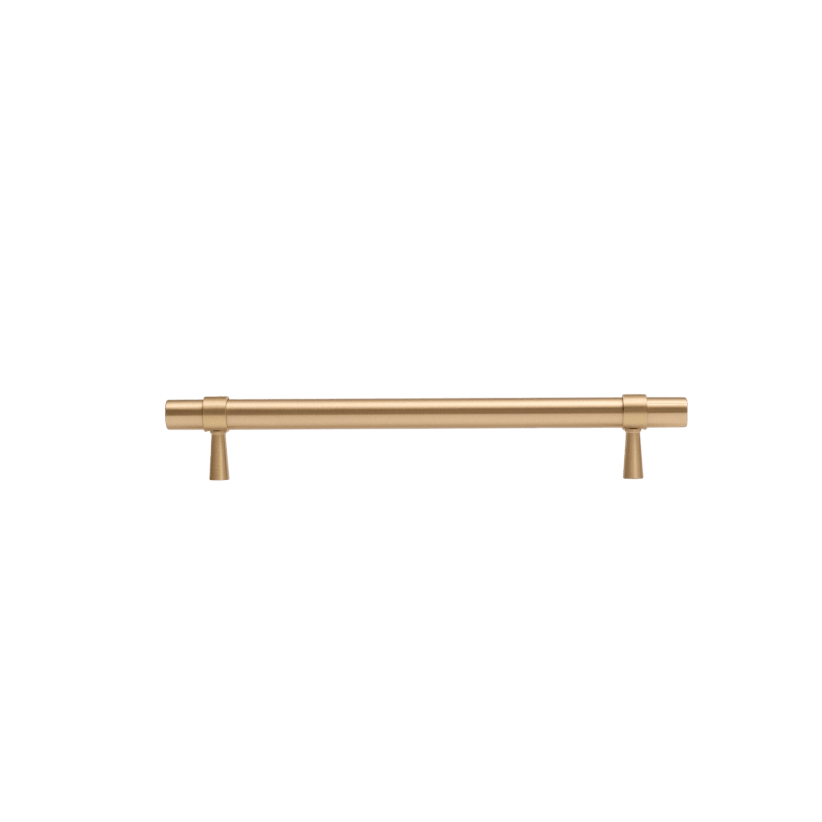 KT&CO Kitchen drawer handles Brushed brass/ Aged brass Mildura gallery detail image