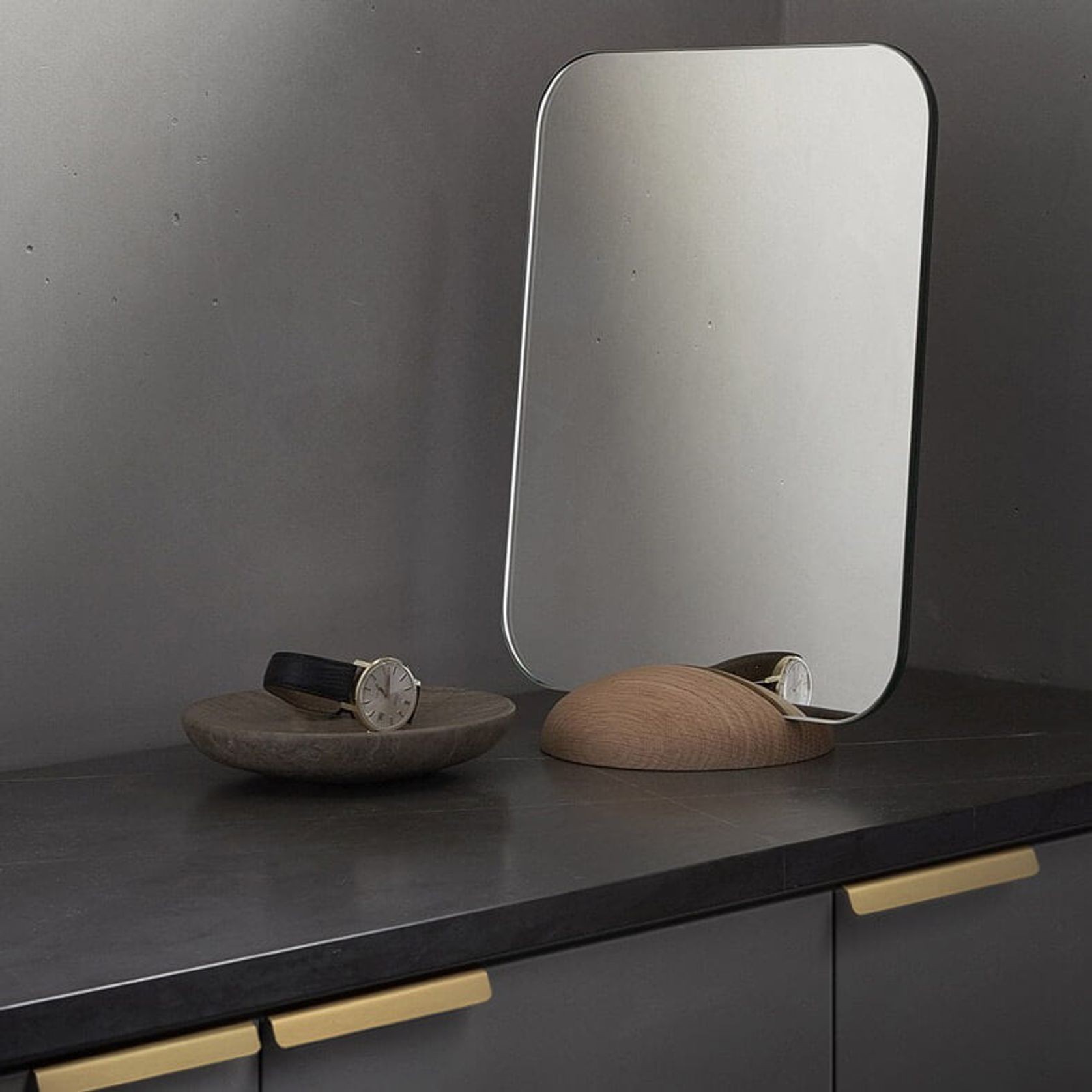 Jervis Bay Solid Brass Lip Pull Cabinet Handles gallery detail image