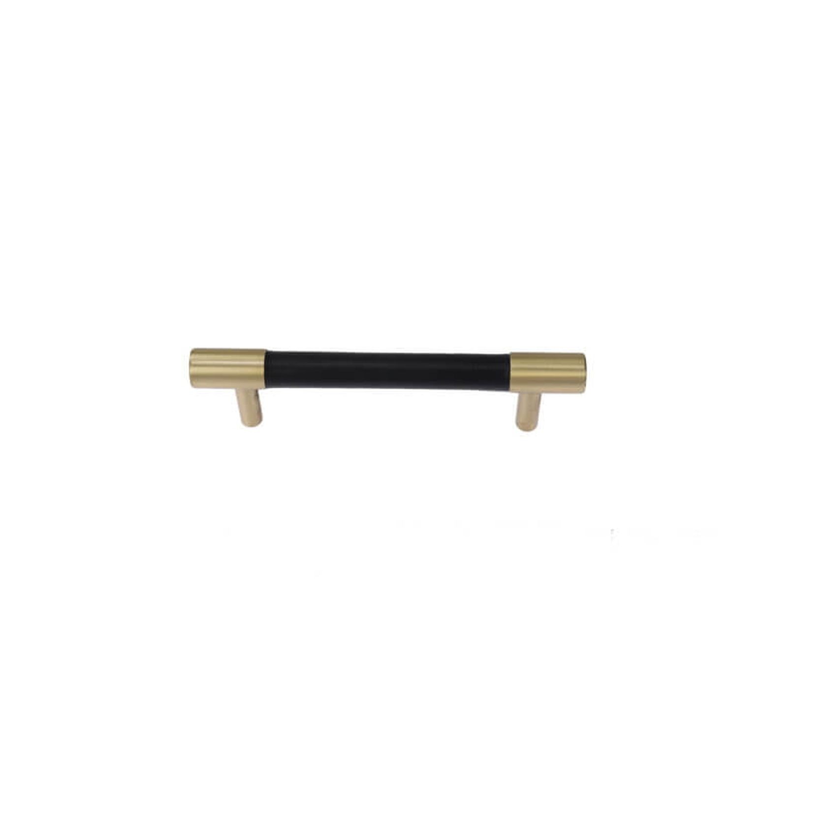 Leather and Solid Brass Drawer Handles gallery detail image