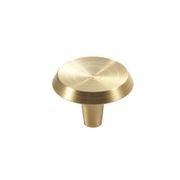 Round Solid Brass Kitchen Knobs gallery detail image