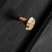 Round Solid Brass Kitchen Knobs gallery detail image