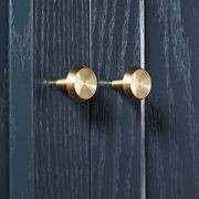 Round Solid Brass Kitchen Knobs gallery detail image
