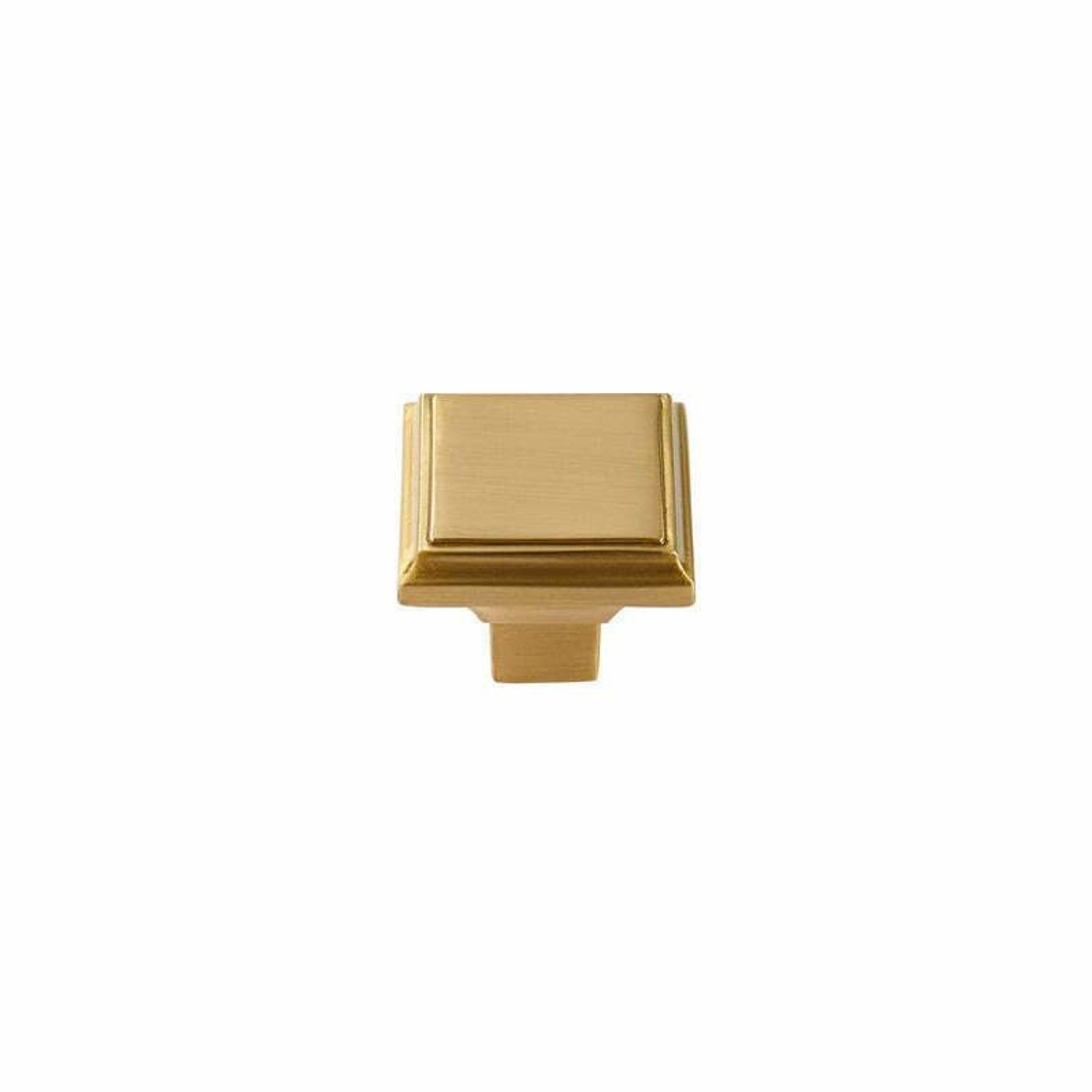 Square Solid Brass Drawer Knobs gallery detail image