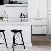 kitchen drawer handles Twilight Beach solid brushed brass gallery detail image