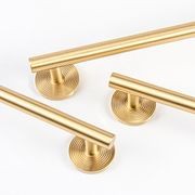 kitchen drawer handles Twilight Beach solid brushed brass gallery detail image