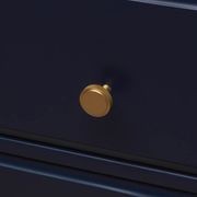 Round Knurled Solid Brass  Drawer Knobs gallery detail image