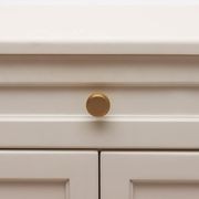 Round Knurled Solid Brass Drawer Knobs gallery detail image