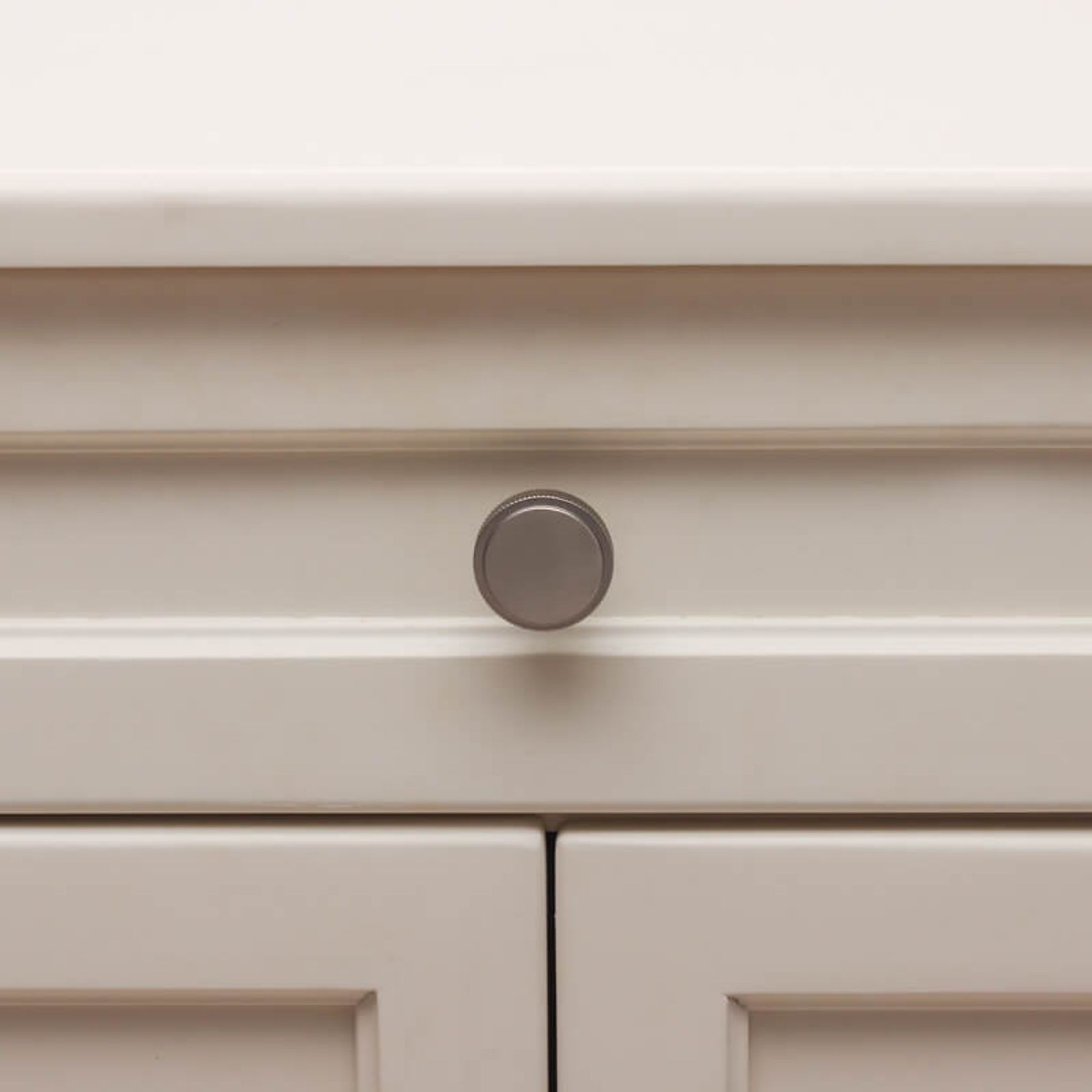 Round Knurled Solid Brass  Drawer Knobs gallery detail image