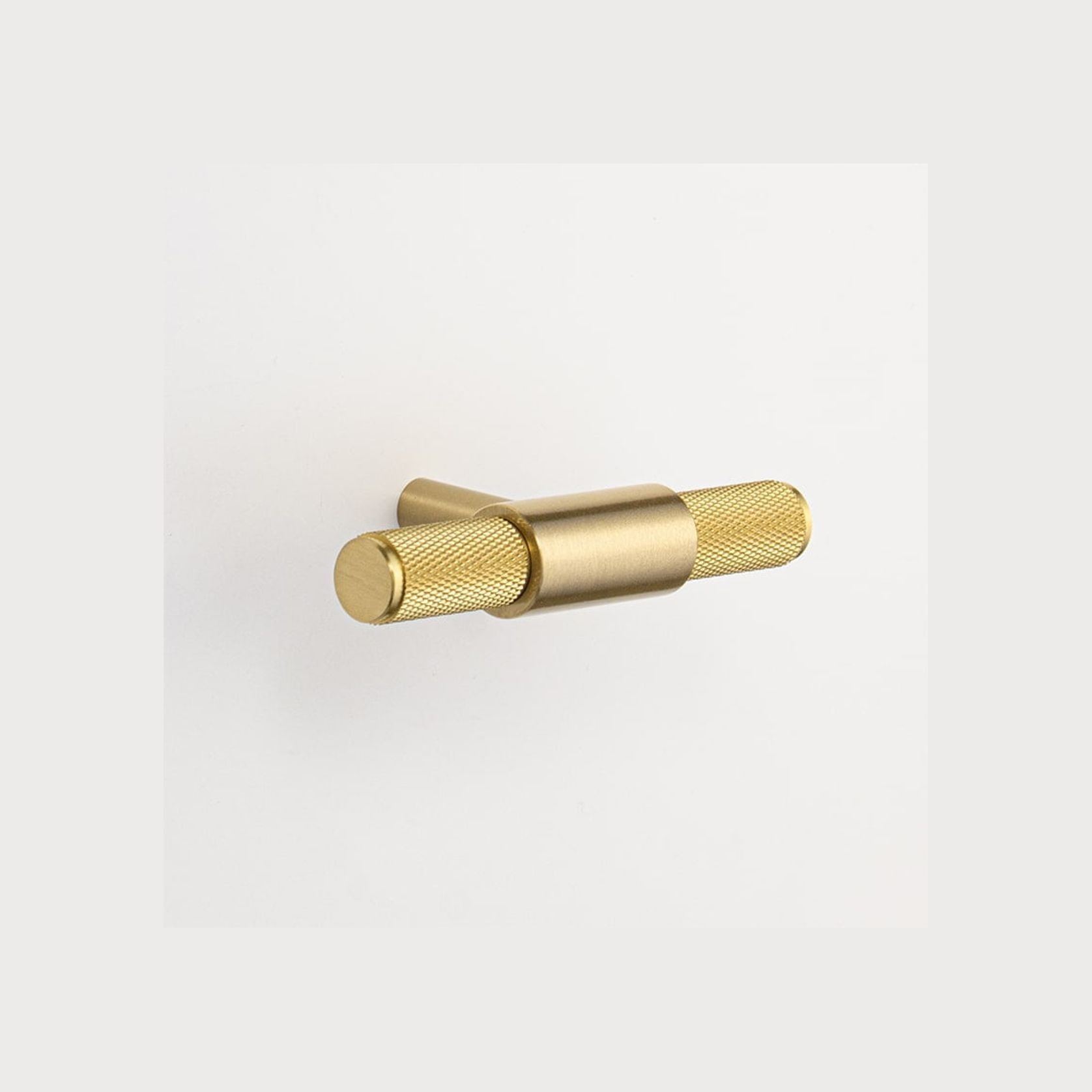 Solid Brass Kitchen Knurled Handles |Tallow Beach gallery detail image