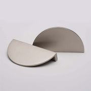 Albany Luna Half Moon Solid Brass Pull Handles gallery detail image