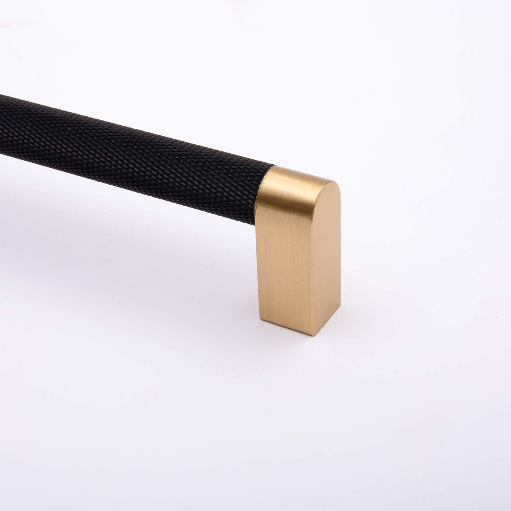 Vaucluse Black and Brass Drawer Handles gallery detail image