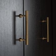 Rose Bay Antique Aged Brass Cabinet Handles gallery detail image