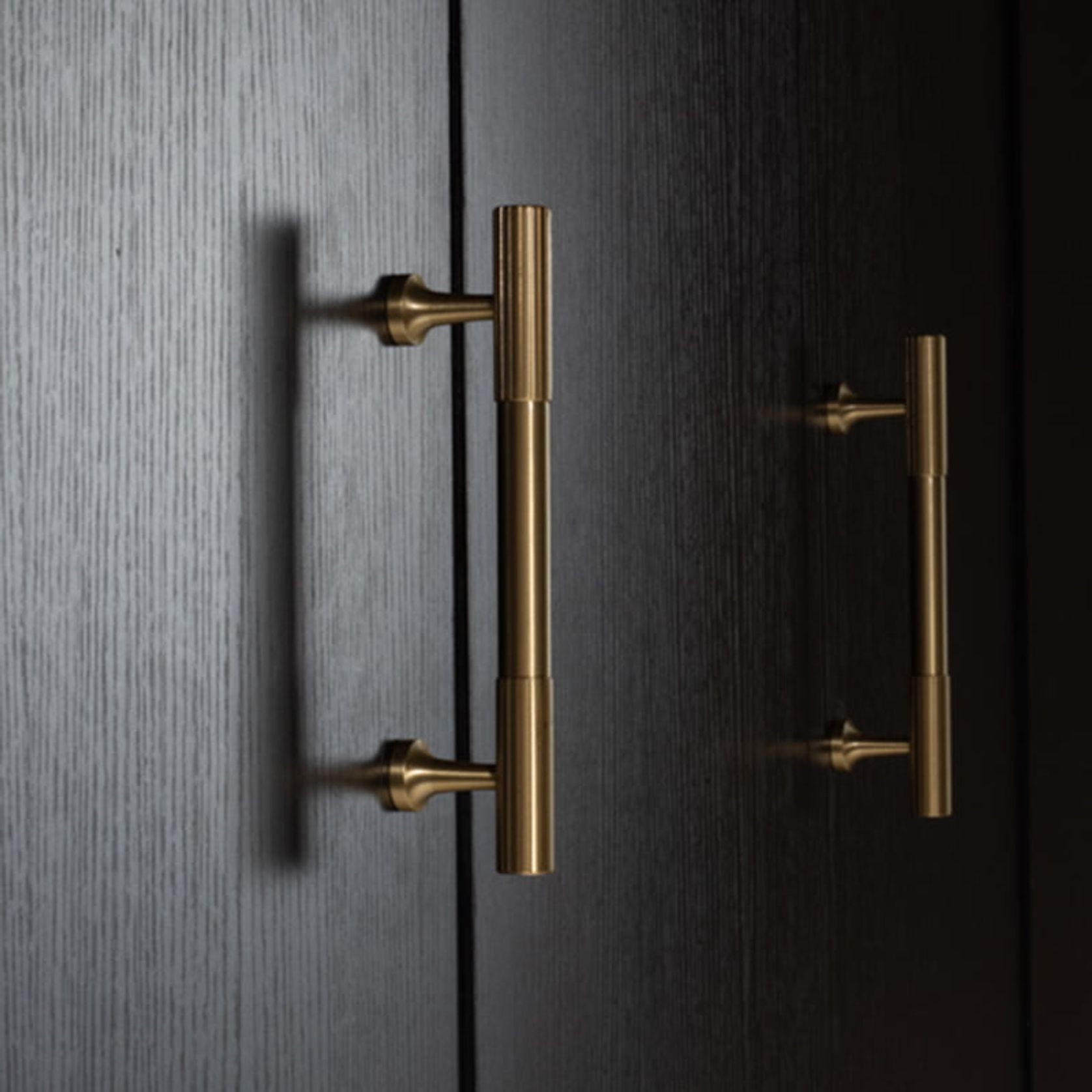 Kitchen Cabinet Handles Antique Aged Brass Rose Bay gallery detail image