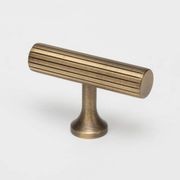 Kitchen Cabinet Handles Antique Aged Brass Rose Bay gallery detail image