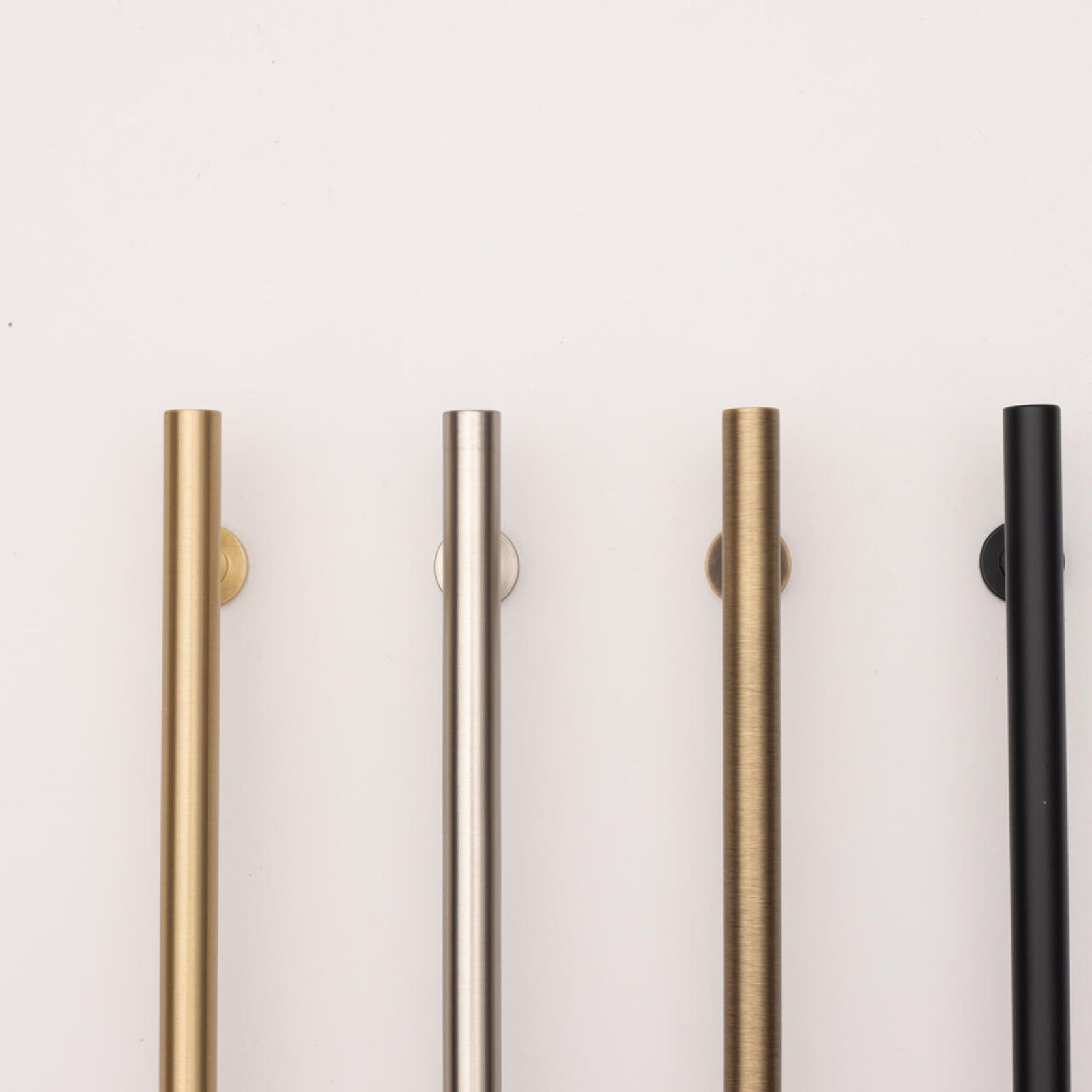 Brass kitchen drawer handles Point Piper gallery detail image