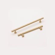 Brass kitchen drawer handles Point Piper gallery detail image